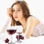 Trẻ lâu nhờ uống rượu vang nho